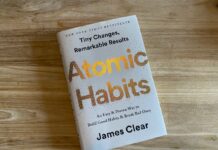 James Clear's Atomic Habits book. PHOTO/eBay.