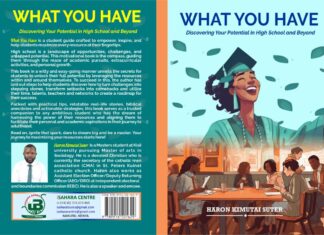 What You Have: A metaphor of the unseen, unveiling secret possessions Cover and blurb of What You Have by Haron Suter. DESIGN/Isahara Centre.