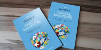 The Distinct Digital Marketer book by Miriam Wambua. It's a tool for marketers, business managers, entrepreneurs and all other digital marketing enthusiasts seeking tested-approved solutions to their questions. PHOTO/Miriam Wambua.