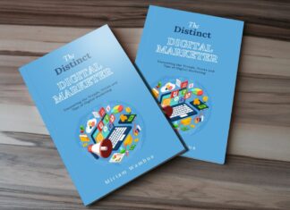 Book Review: The Distinct Digital Marketer The Distinct Digital Marketer book by Miriam Wambua. It's a tool for marketers, business managers, entrepreneurs and all other digital marketing enthusiasts seeking tested-approved solutions to their questions. PHOTO/Miriam Wambua.