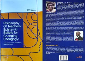 BOOK REVIEW: Philosophy of Teachers’ Epistemic beliefs for Changing Pedagogy: A paradigm Shift to Competency Based Education