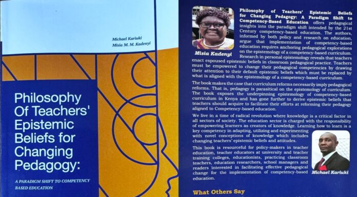 BOOK REVIEW: Philosophy of Teachers’ Epistemic beliefs for Changing Pedagogy: A paradigm Shift to Competency Based Education